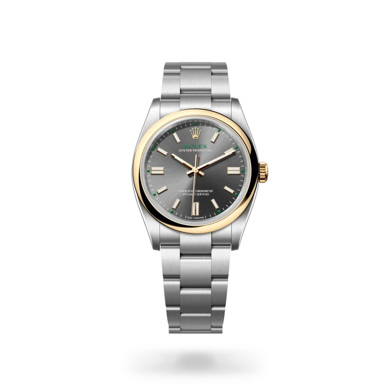 Rolex Oyster Perpetual 36腕錶黃金鋼（蠔式鋼與黃金的組合）款，M126003-0001 - 慎昌鐘錶