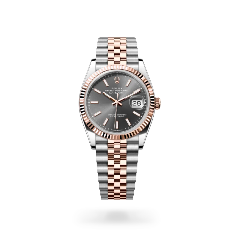 Rolex Datejust 36腕錶永恒玫瑰金鋼（蠔式鋼與永恒玫瑰金的組合）款，M126231-0013 - 慎昌鐘錶