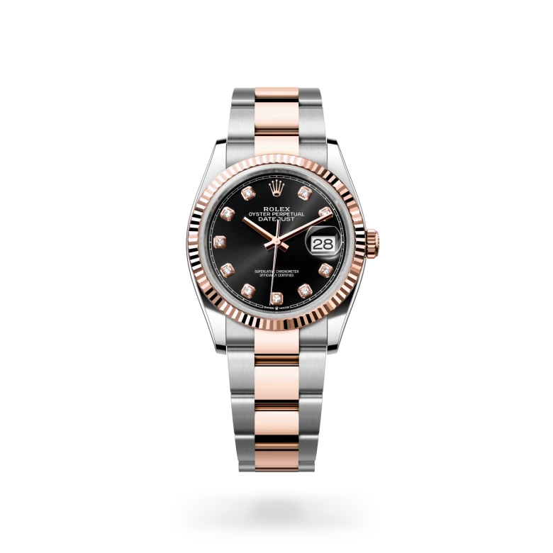 Rolex Datejust 36腕錶永恒玫瑰金鋼（蠔式鋼與永恒玫瑰金的組合）款，M126231-0020 - 慎昌鐘錶