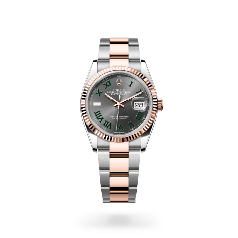 Rolex Datejust 36腕錶永恒玫瑰金鋼（蠔式鋼與永恒玫瑰金的組合）款，M126231-0030 - 慎昌鐘錶