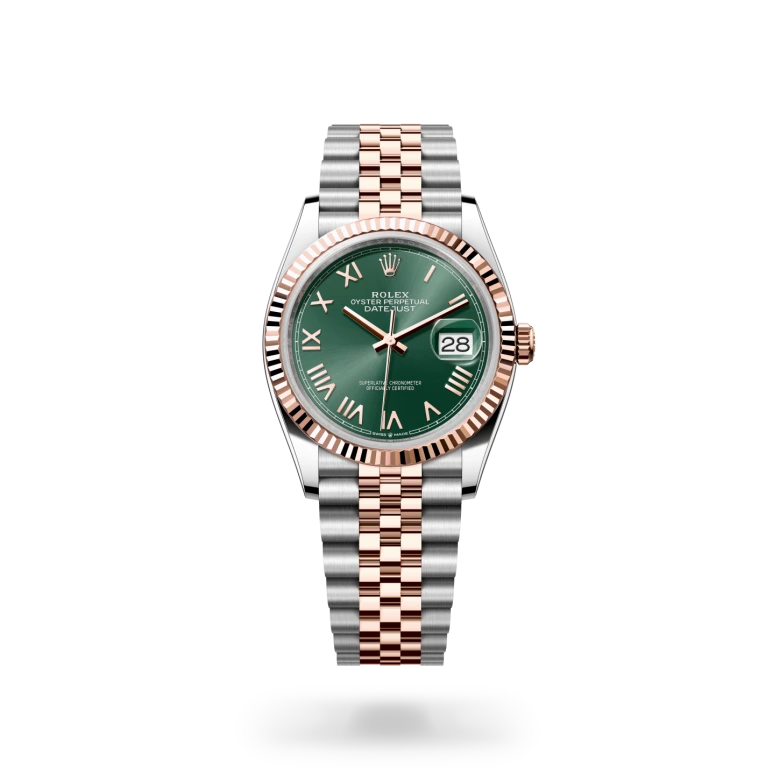 Rolex Datejust 36腕錶永恒玫瑰金鋼（蠔式鋼與永恒玫瑰金的組合）款，M126231-0051 - 慎昌鐘錶