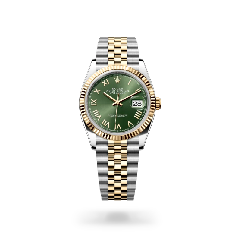 Rolex Datejust 36腕錶黃金鋼（蠔式鋼與黃金的組合）款，M126233-0053 - 慎昌鐘錶