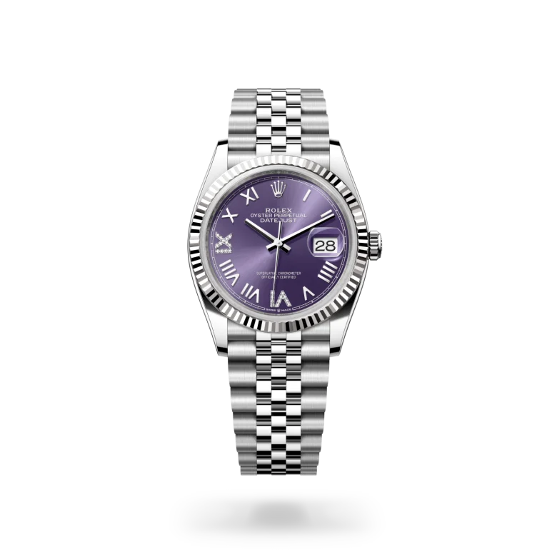 Rolex Datejust 36腕錶白色黃金鋼（蠔式鋼與白色黃金的組合）款，M126234-0063 - 慎昌鐘錶