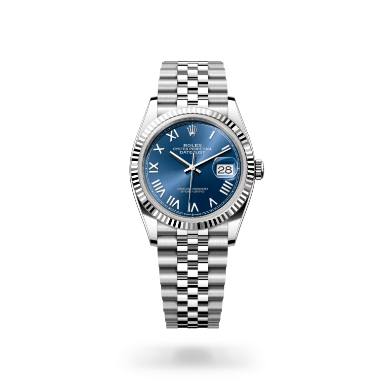 Rolex Datejust 36腕錶白色黃金鋼（蠔式鋼與白色黃金的組合）款，M126234-0069 - 慎昌鐘錶