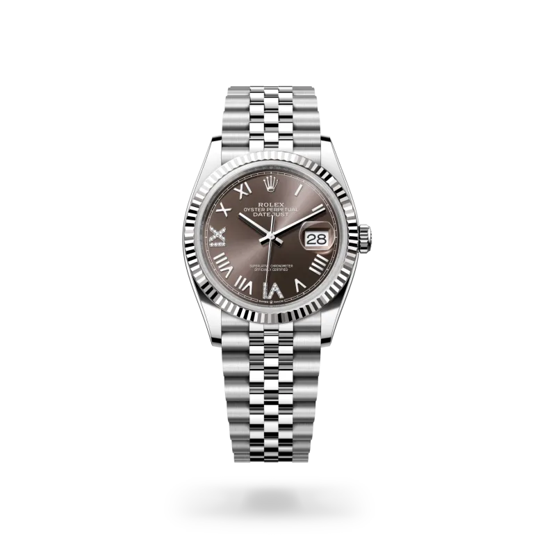 Rolex Datejust 36腕錶白色黃金鋼（蠔式鋼與白色黃金的組合）款，M126234-0071 - 慎昌鐘錶
