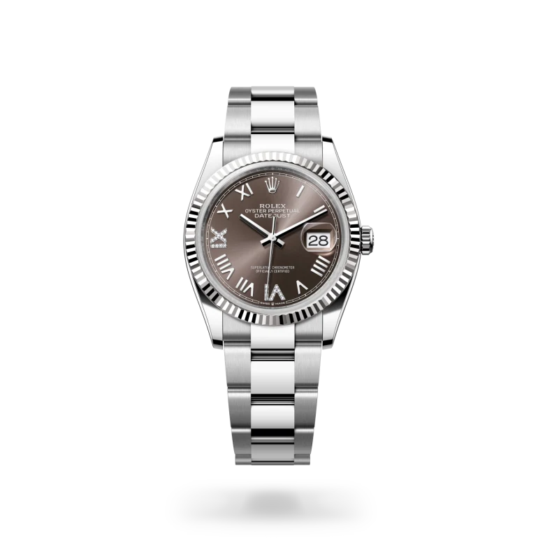Rolex Datejust 36腕錶白色黃金鋼（蠔式鋼與白色黃金的組合）款，M126234-0072 - 慎昌鐘錶