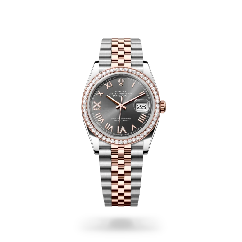 Rolex Datejust 36腕錶永恒玫瑰金鋼（蠔式鋼與永恒玫瑰金的組合）款，M126281RBR-0035 - 慎昌鐘錶