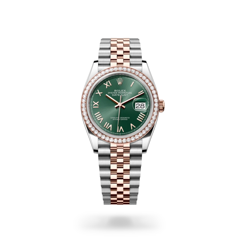 Rolex Datejust 36腕錶永恒玫瑰金鋼（蠔式鋼與永恒玫瑰金的組合）款，M126281RBR-0039 - 慎昌鐘錶