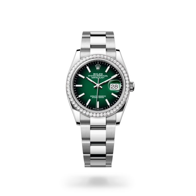 Rolex Datejust 36腕錶白色黃金鋼（蠔式鋼與白色黃金的組合）款，M126284RBR-0052 - 慎昌鐘錶