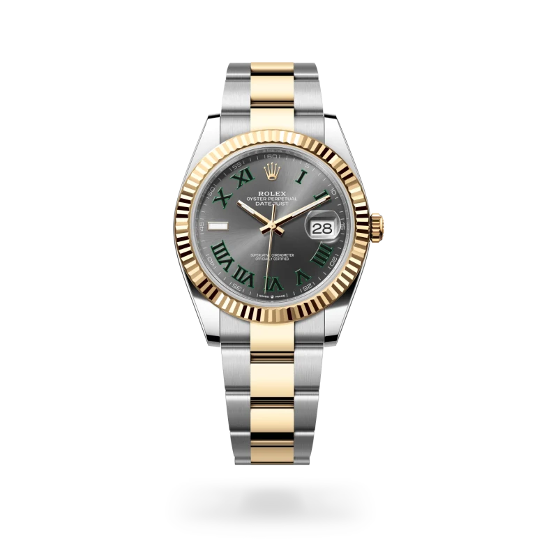 Rolex Datejust 41腕錶黃金鋼（蠔式鋼與黃金的組合）款，M126333-0019 - 慎昌鐘錶