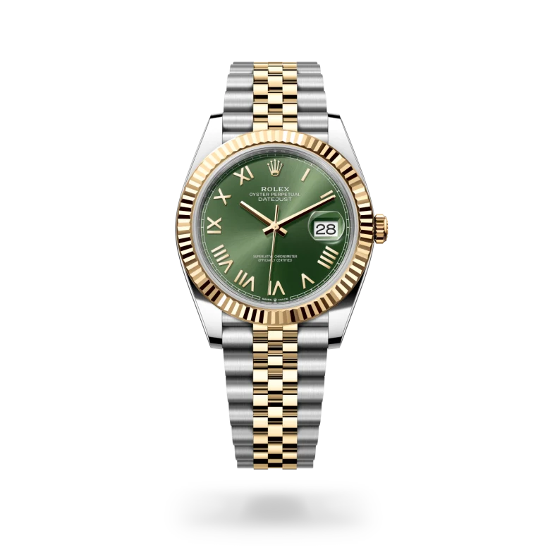 Rolex Datejust 41腕錶黃金鋼（蠔式鋼與黃金的組合）款，M126333-0024 - 慎昌鐘錶