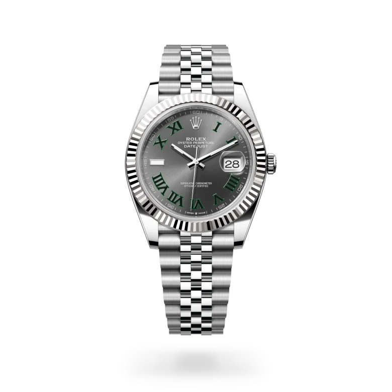 Rolex Datejust 41腕錶白色黃金鋼（蠔式鋼與白色黃金的組合）款，M126334-0022 - 慎昌鐘錶