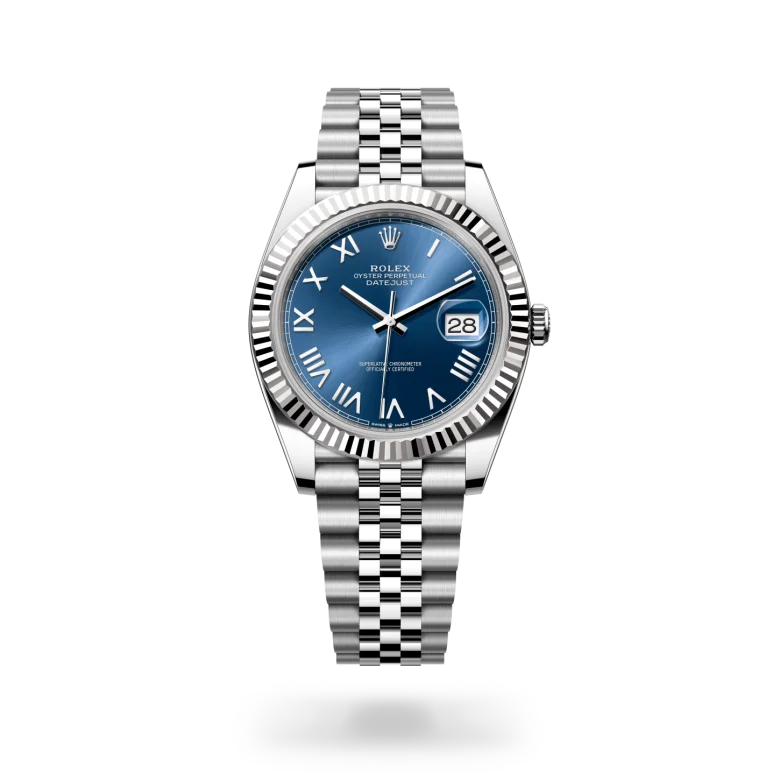 Rolex Datejust 41腕錶白色黃金鋼（蠔式鋼與白色黃金的組合）款，M126334-0038 - 慎昌鐘錶