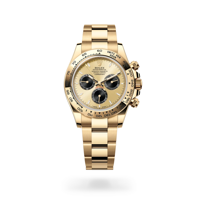 Rolex Cosmograph Daytona腕錶18K黃金款，M126508-0006 - 慎昌鐘錶