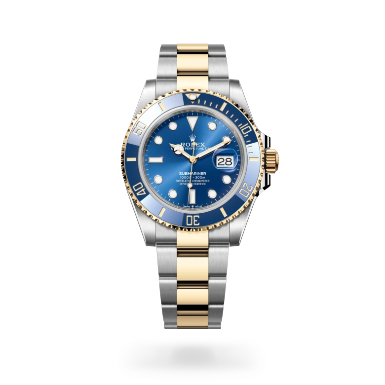 Rolex Submariner Date腕錶黃金鋼（蠔式鋼與黃金的組合）款，M126613LB-0002 - 慎昌鐘錶