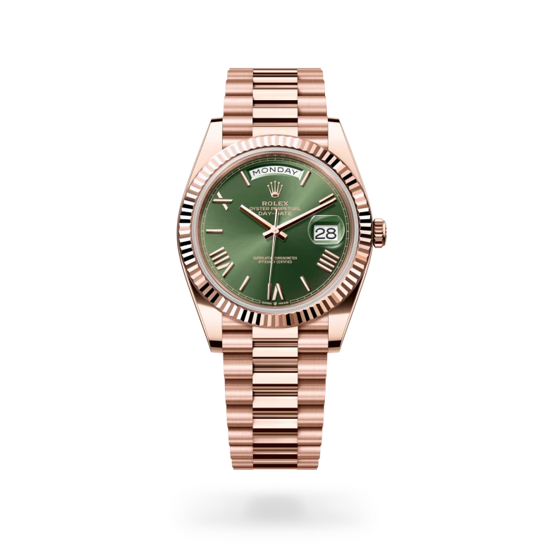 Rolex Day-Date 40腕錶18K永恒玫瑰金款，M228235-0025 - 慎昌鐘錶