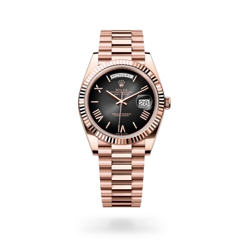 Rolex Day-Date 40腕錶18K永恒玫瑰金款，M228235-0055 - 慎昌鐘錶