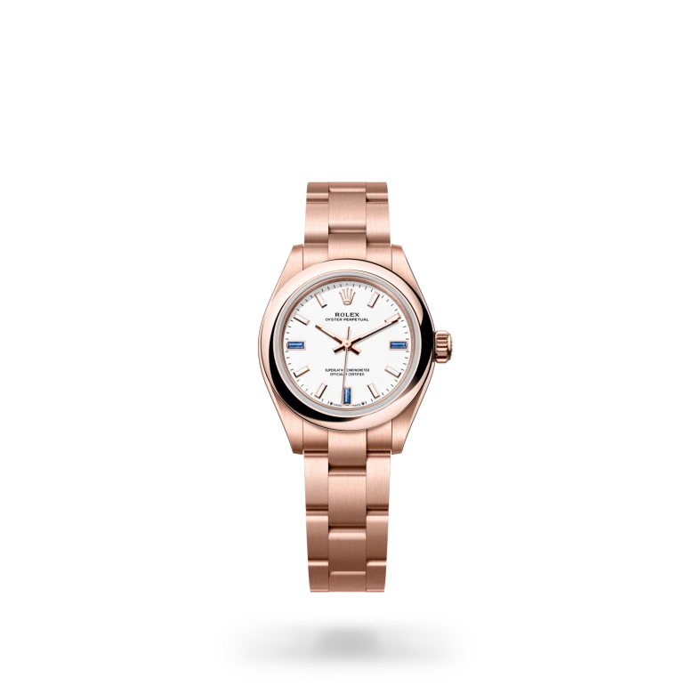 Rolex Oyster Perpetual 28腕錶18K永恒玫瑰金款，M276205-0002 - 慎昌鐘錶