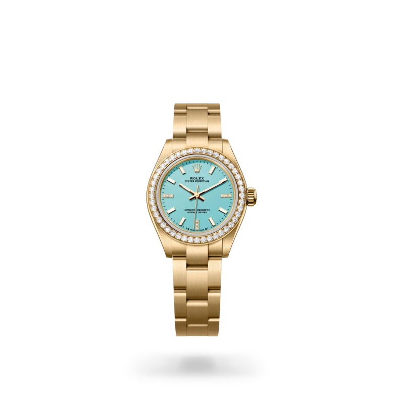 Rolex Oyster Perpetual 28腕錶18K黃金款，M276248RBR-0001 - 慎昌鐘錶