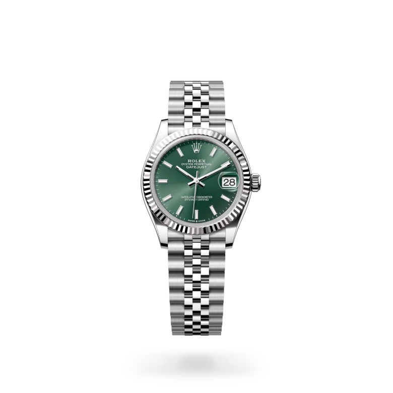 Rolex Datejust 31腕錶白色黃金鋼（蠔式鋼與白色黃金的組合）款，M278274-0018 - 慎昌鐘錶