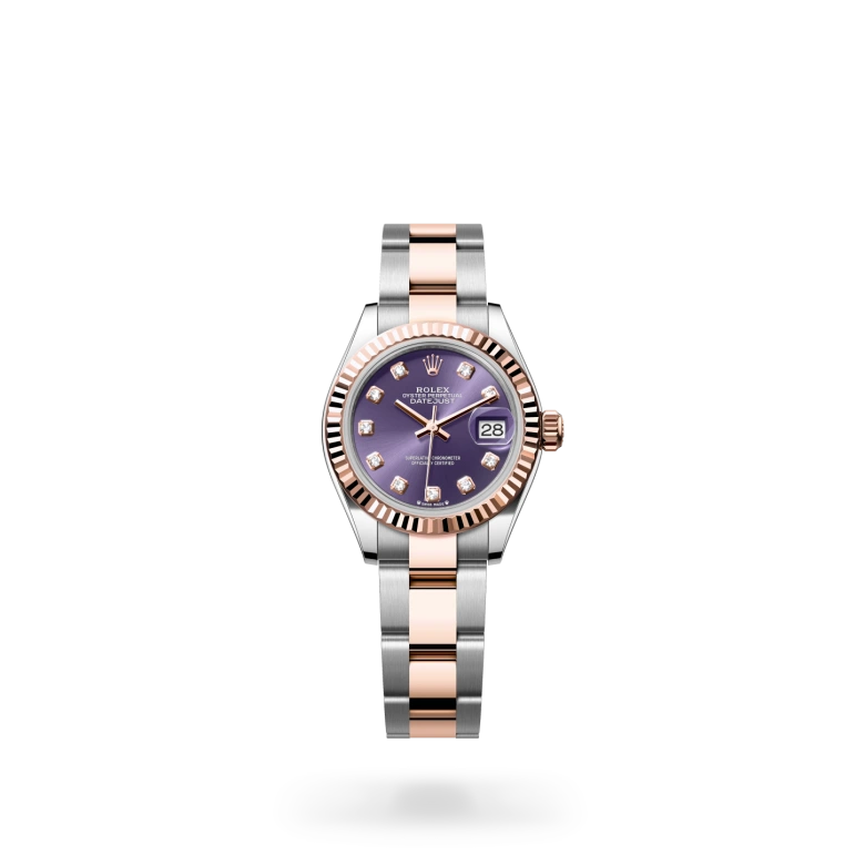 Rolex Lady-Datejust腕錶永恒玫瑰金鋼（蠔式鋼與永恒玫瑰金的組合）款，M279171-0016 - 慎昌鐘錶