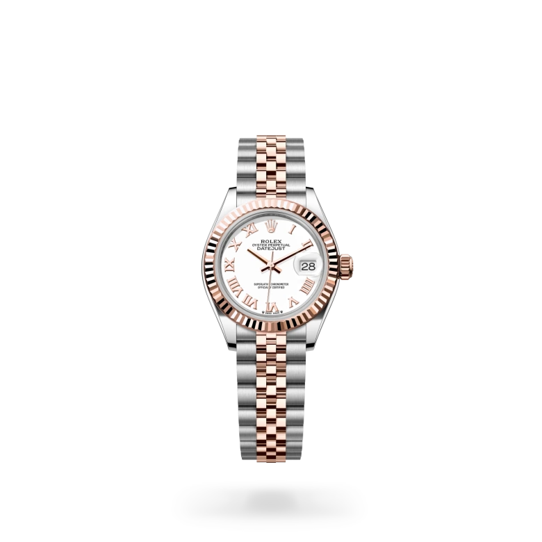 Rolex Lady-Datejust腕錶永恒玫瑰金鋼（蠔式鋼與永恒玫瑰金的組合）款，M279171-0021 - 慎昌鐘錶