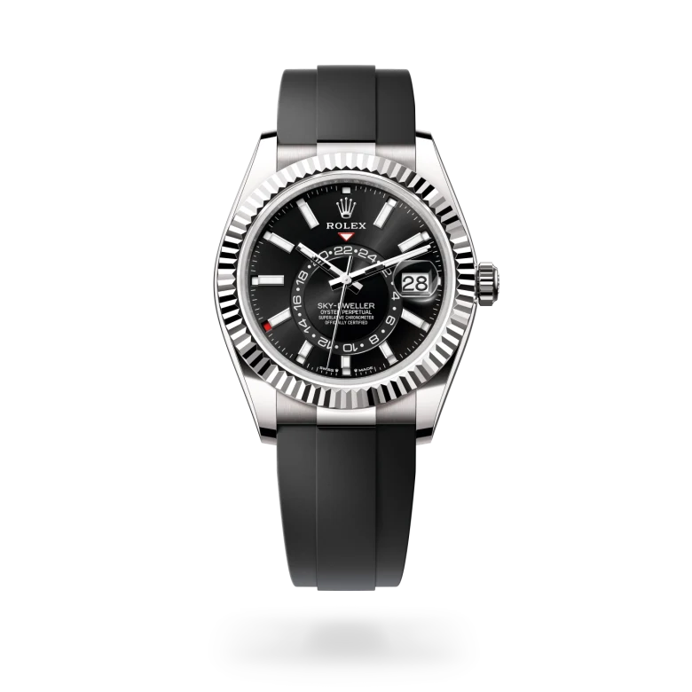 Rolex Sky-Dweller腕錶18K白色黃金款，M336239-0002 - 慎昌鐘錶