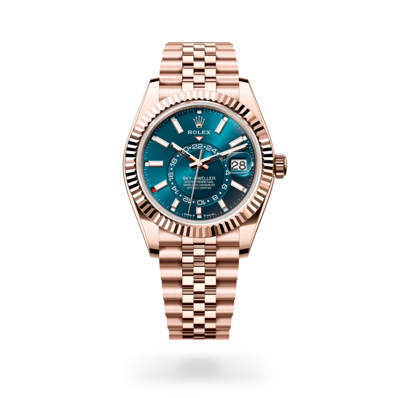 Rolex Sky-Dweller腕錶18K永恒玫瑰金款，M336935-0005 - 慎昌鐘錶