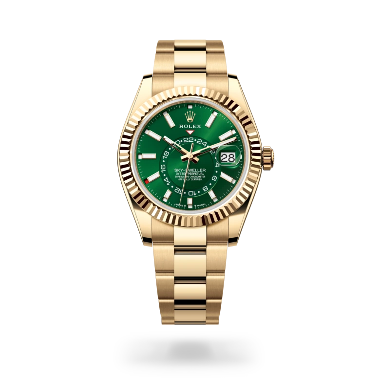 Rolex Sky-Dweller腕錶18K黃金款，M336938-0007 - 慎昌鐘錶